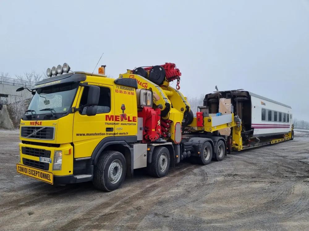 transport wagon de train